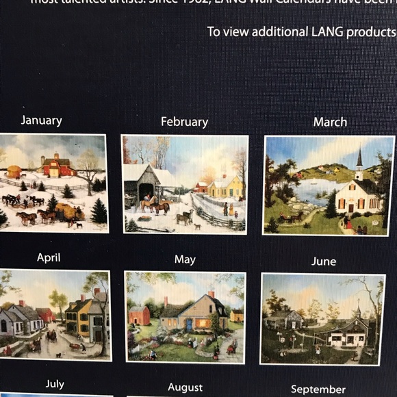 2017 Calendar Featuring the Paintings of Linda Nelson Stocks 13th Edition - Picture 12 of 14